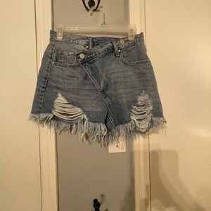 Jean shorts size S
